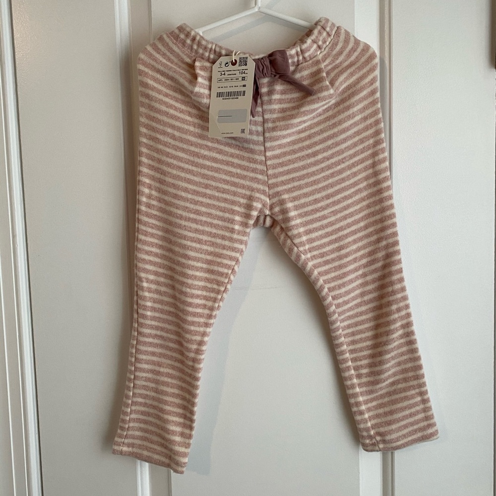 ZARA BABY 3/4 years soft lounge pants